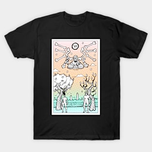 Rainbow Tarot Lovers T-Shirt